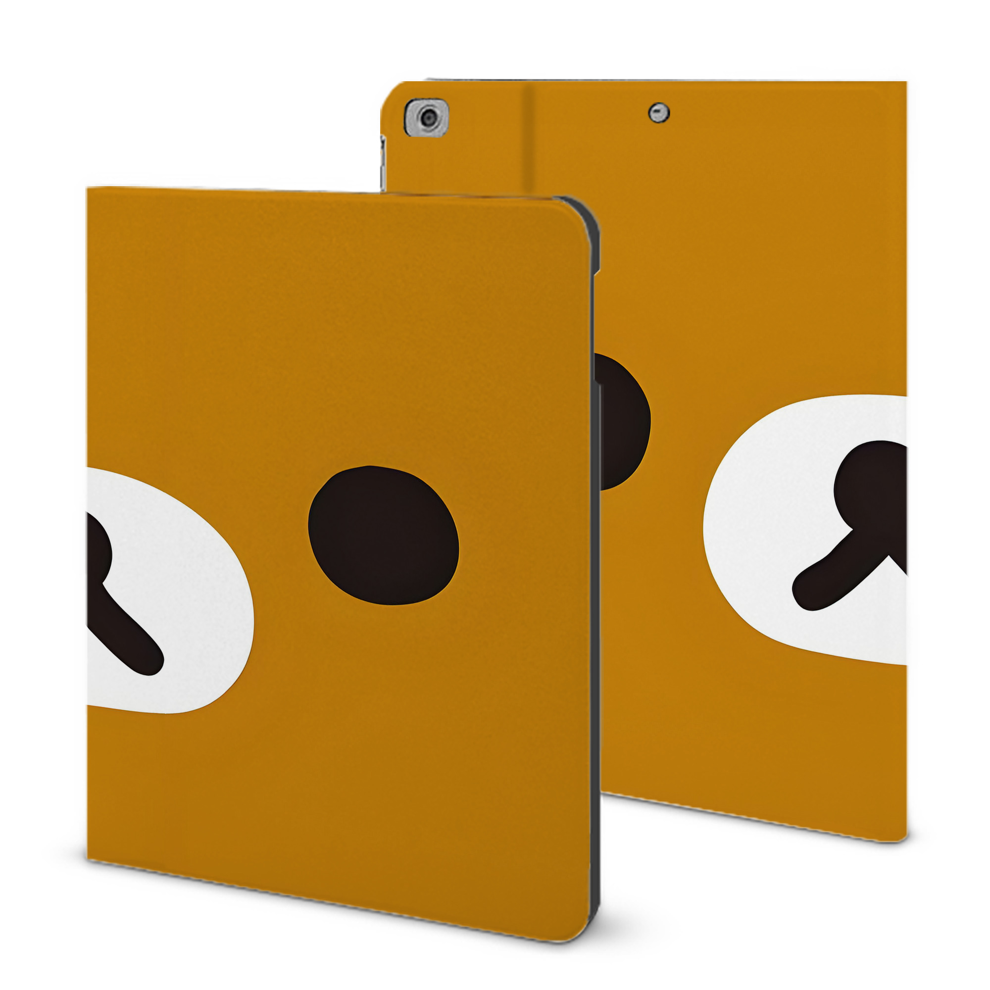 （画像用） リラックマ リラックマ キイロイトリ Rilakkuma Korilakkuma Kiiroitori IPad ケース ブック型 PUレザー TPU 耐衝撃 軽量 薄型 ペン収納なし 全面保護 IPad 各モデル対応